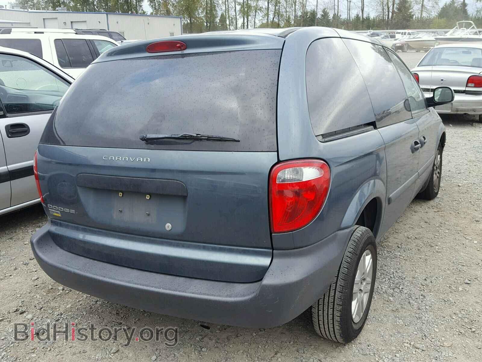 2007 DODGE CARAVAN - VIN: 1D8GP25E47B222115 - Фото 4