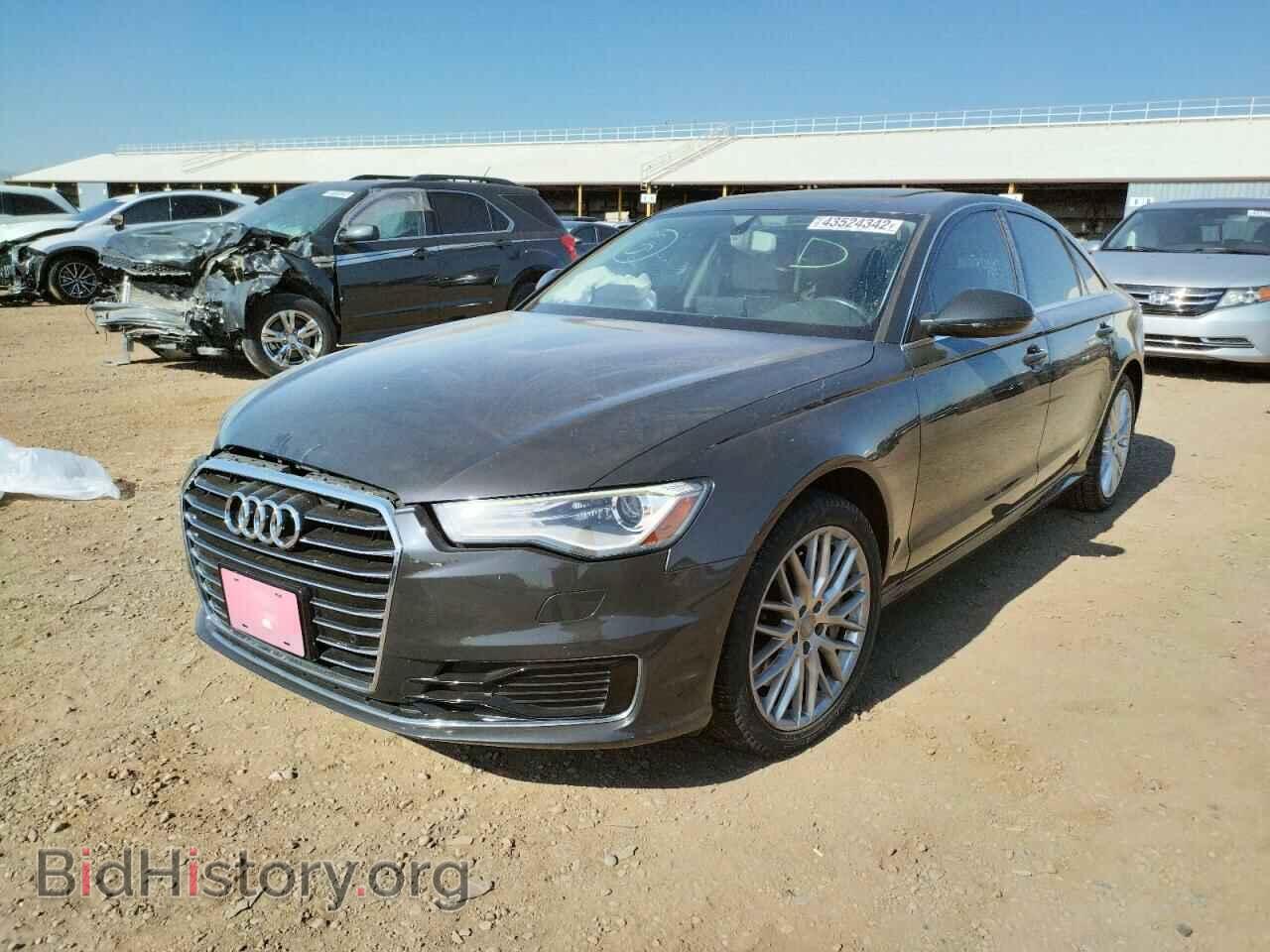 2016 AUDI A6 - VIN: WAUCFAFC2GN168302 - Фото 2