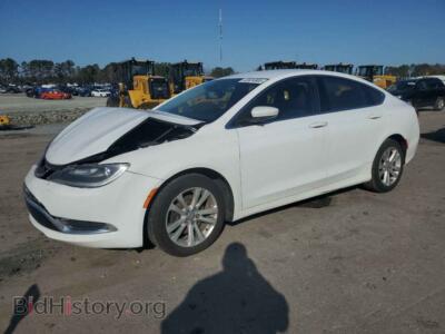 2016 Chrysler 200 Limited, белый — VIN 1C3CCCAB9GN124100, Copart