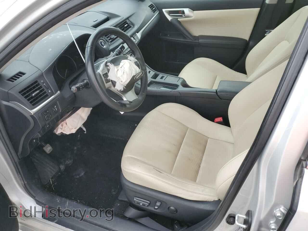 2012 LEXUS CT 200 - VIN: JTHKD5BH4C2090371 - Фото 7