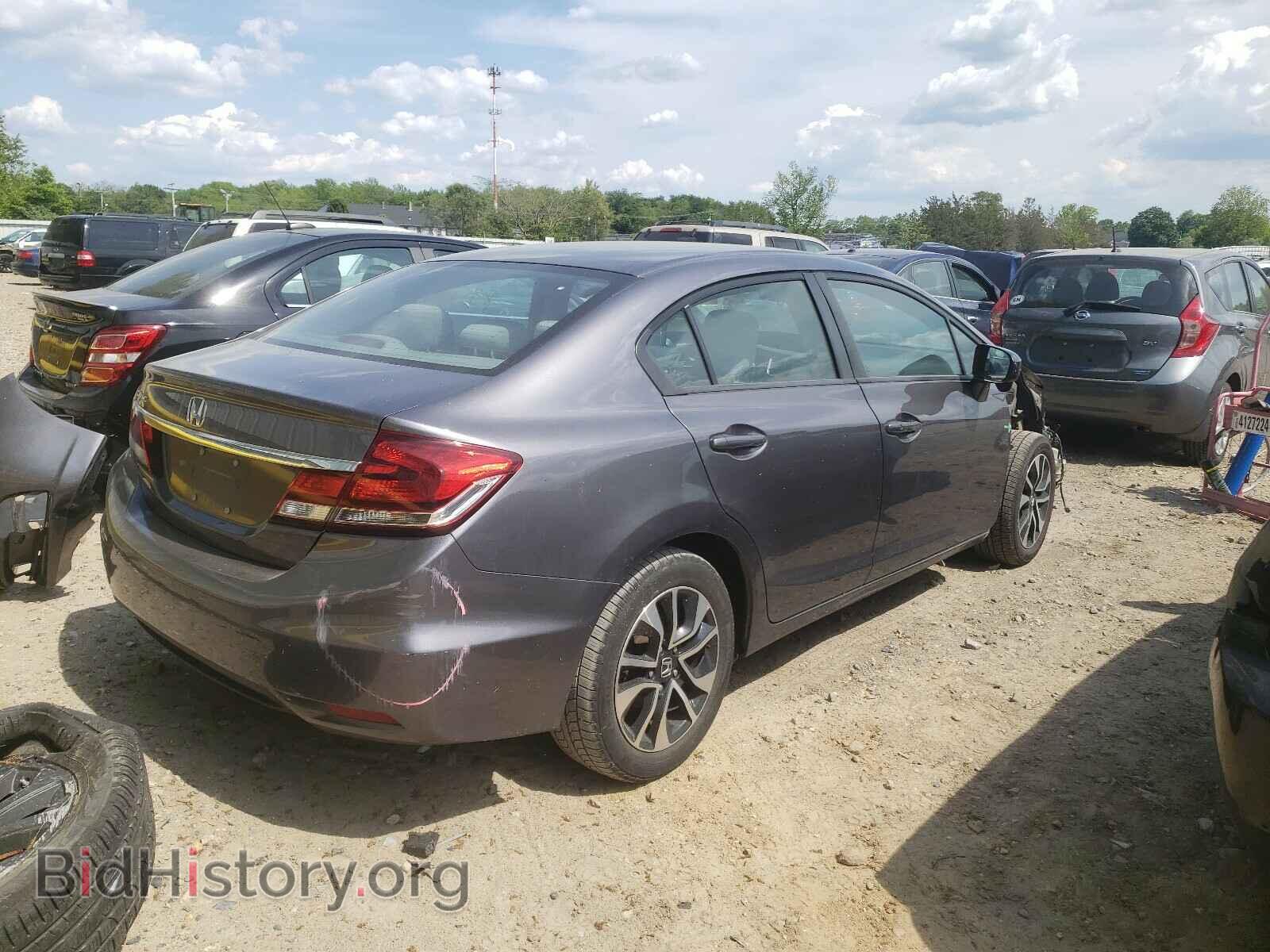 2014 HONDA CIVIC - VIN: 19XFB2F83EE272702 - Фото 4