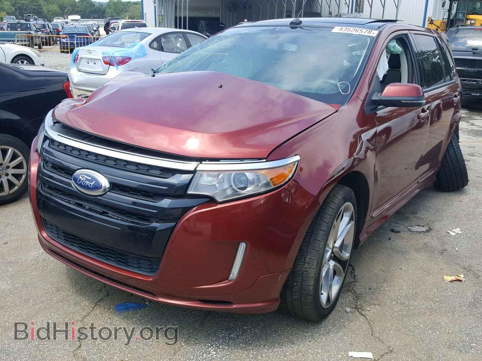 2014 FORD EDGE - VIN: 2FMDK3AK4EBA02056 - Фото 2