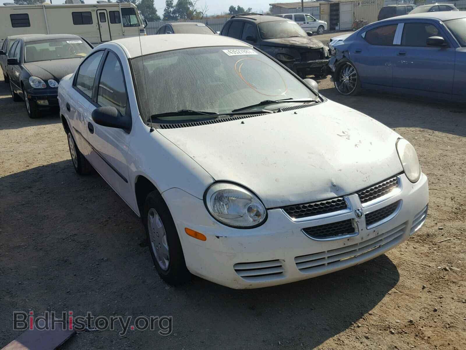 Фотография 1B3ES26C94D554327 - DODGE NEON 2004