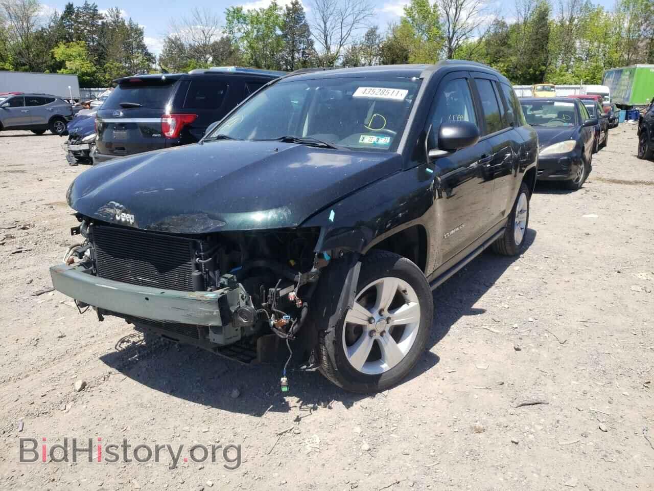 2013 JEEP COMPASS - VIN: 1C4NJDEB6DD222724 - Фото 2