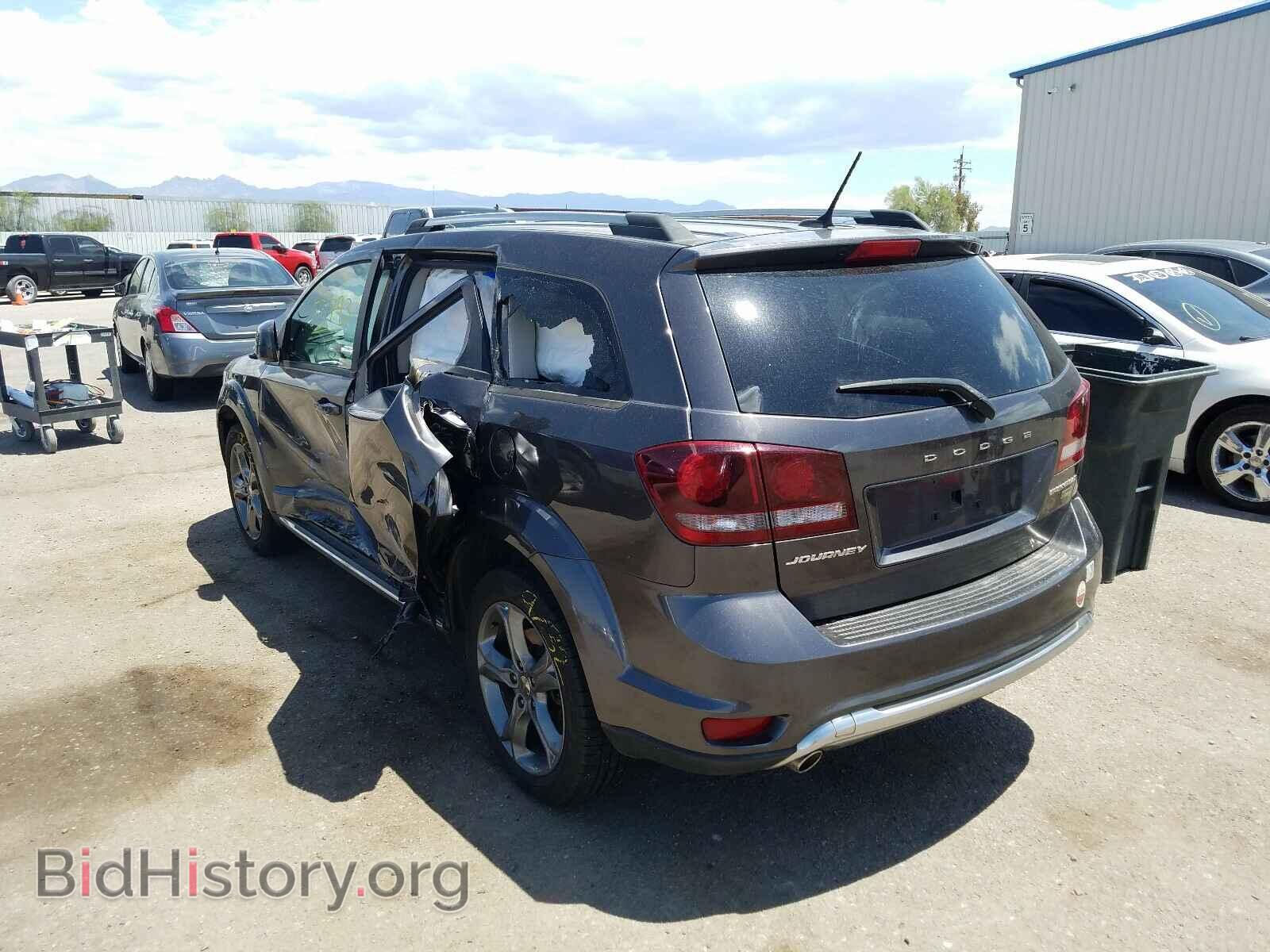 2017 DODGE JOURNEY - VIN: 3C4PDCGG4HT536066 - Фото 3