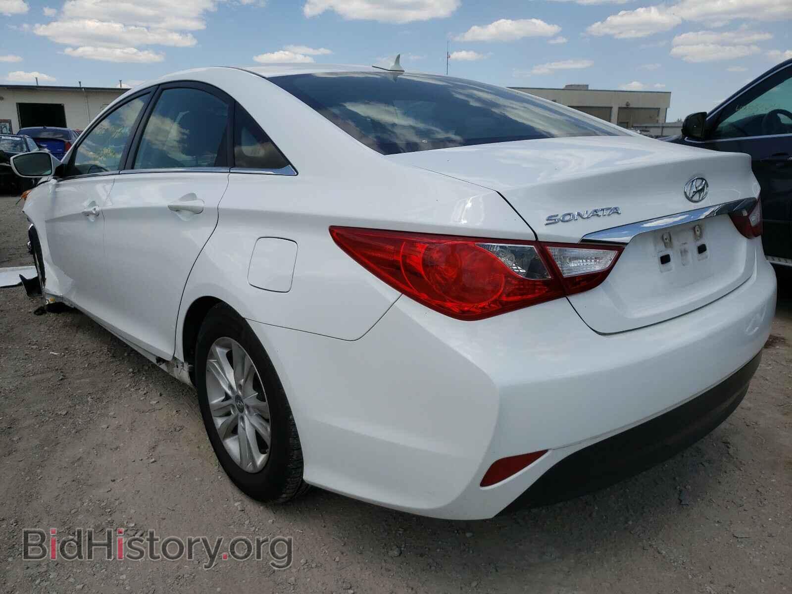 2014 HYUNDAI SONATA - VIN: 5NPEB4AC5EH833951 - Фото 3