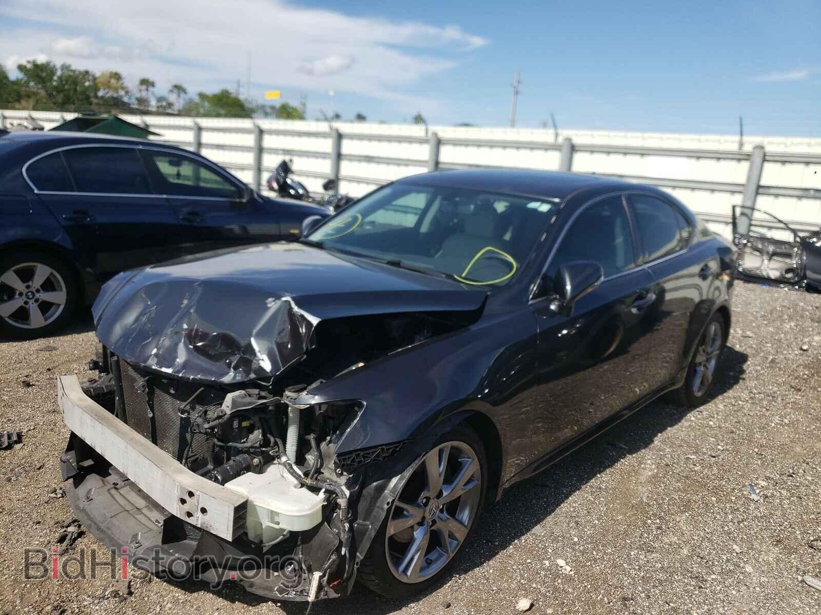 2009 LEXUS IS - VIN: JTHBK262395087186 - Фото 2