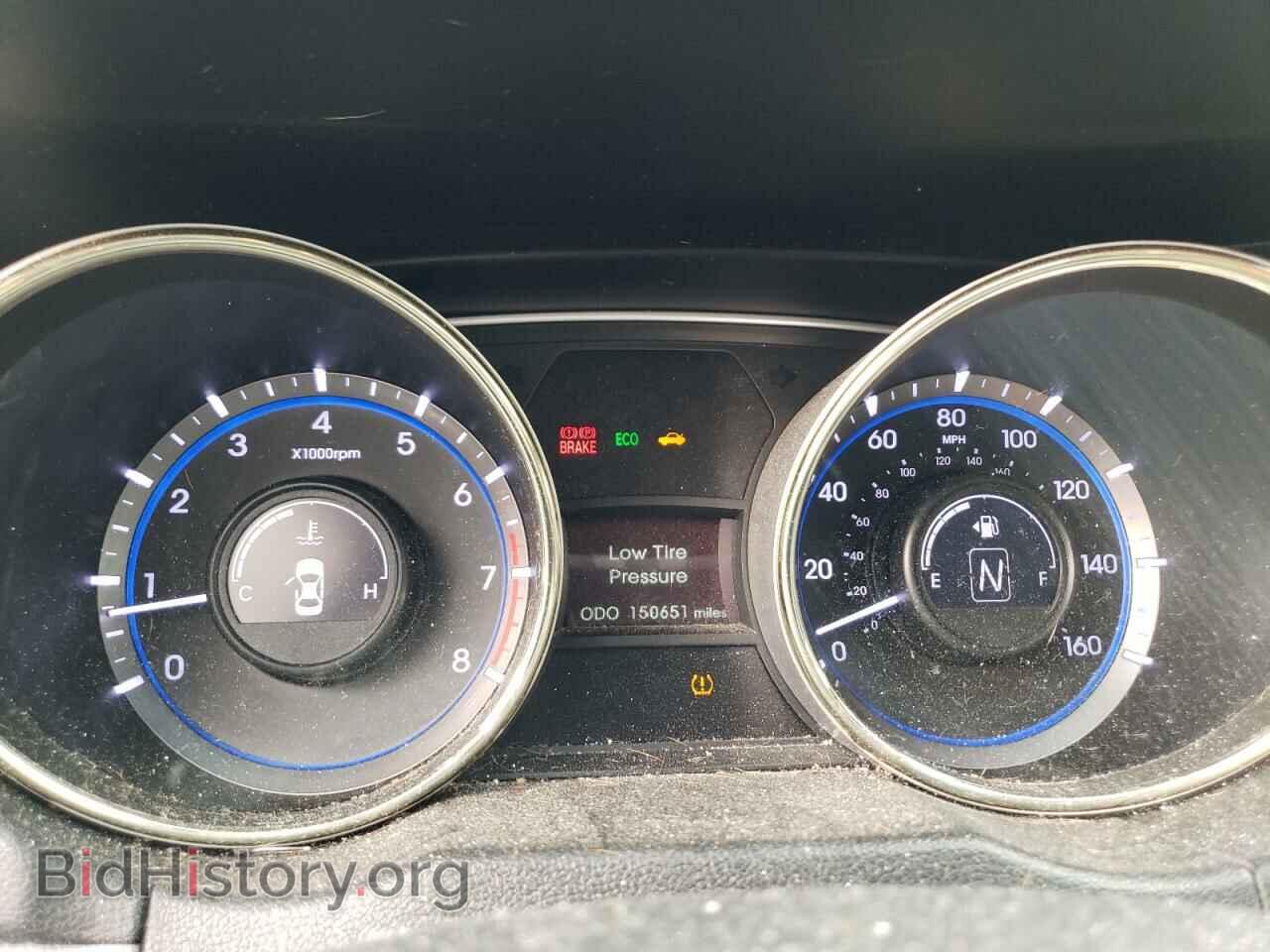 2013 HYUNDAI SONATA - VIN: 5NPEC4AC4DH631971 - Фото 9