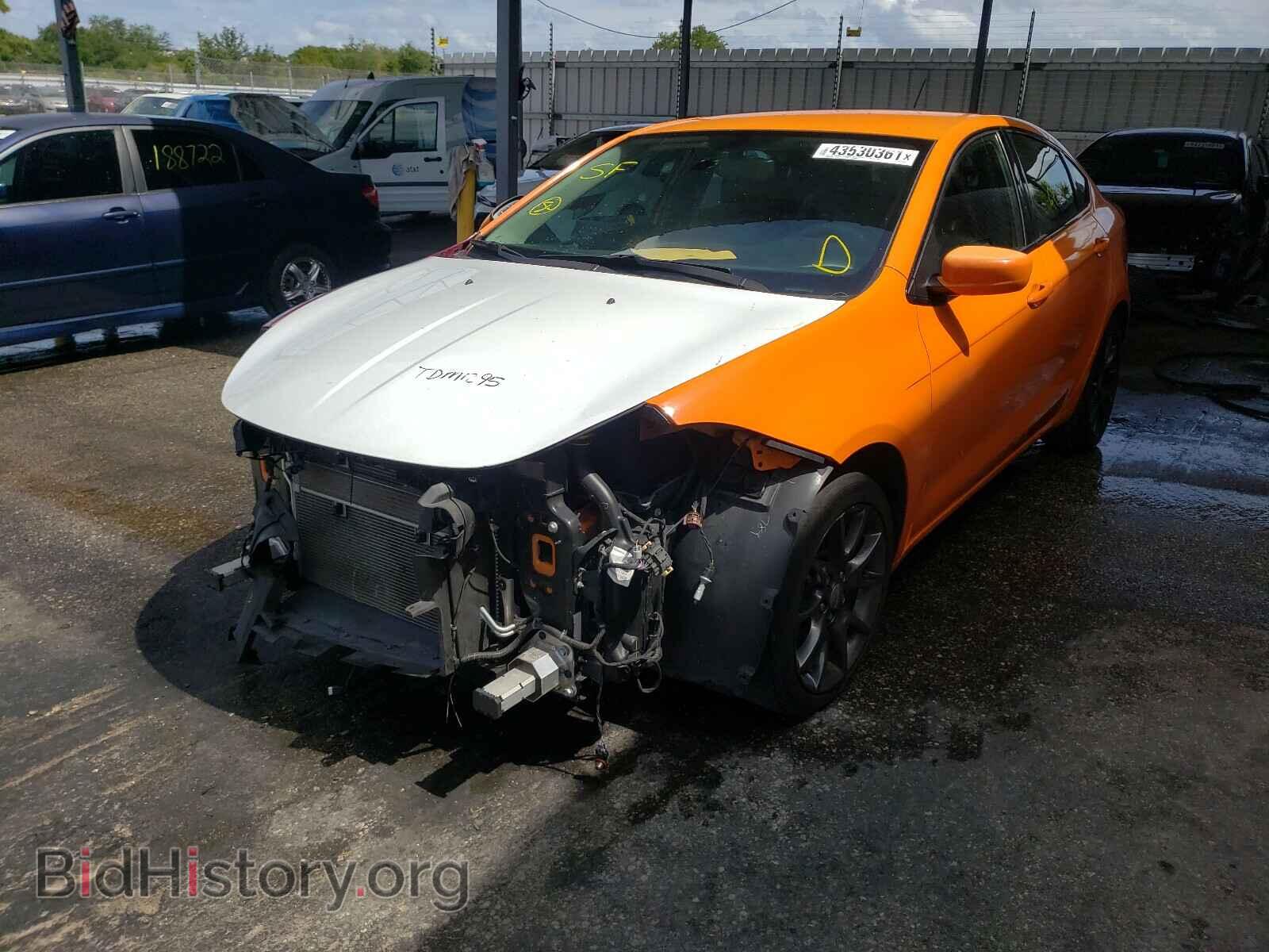 2013 DODGE DART - VIN: 1C3CDFBA6DD306925 - Фото 2
