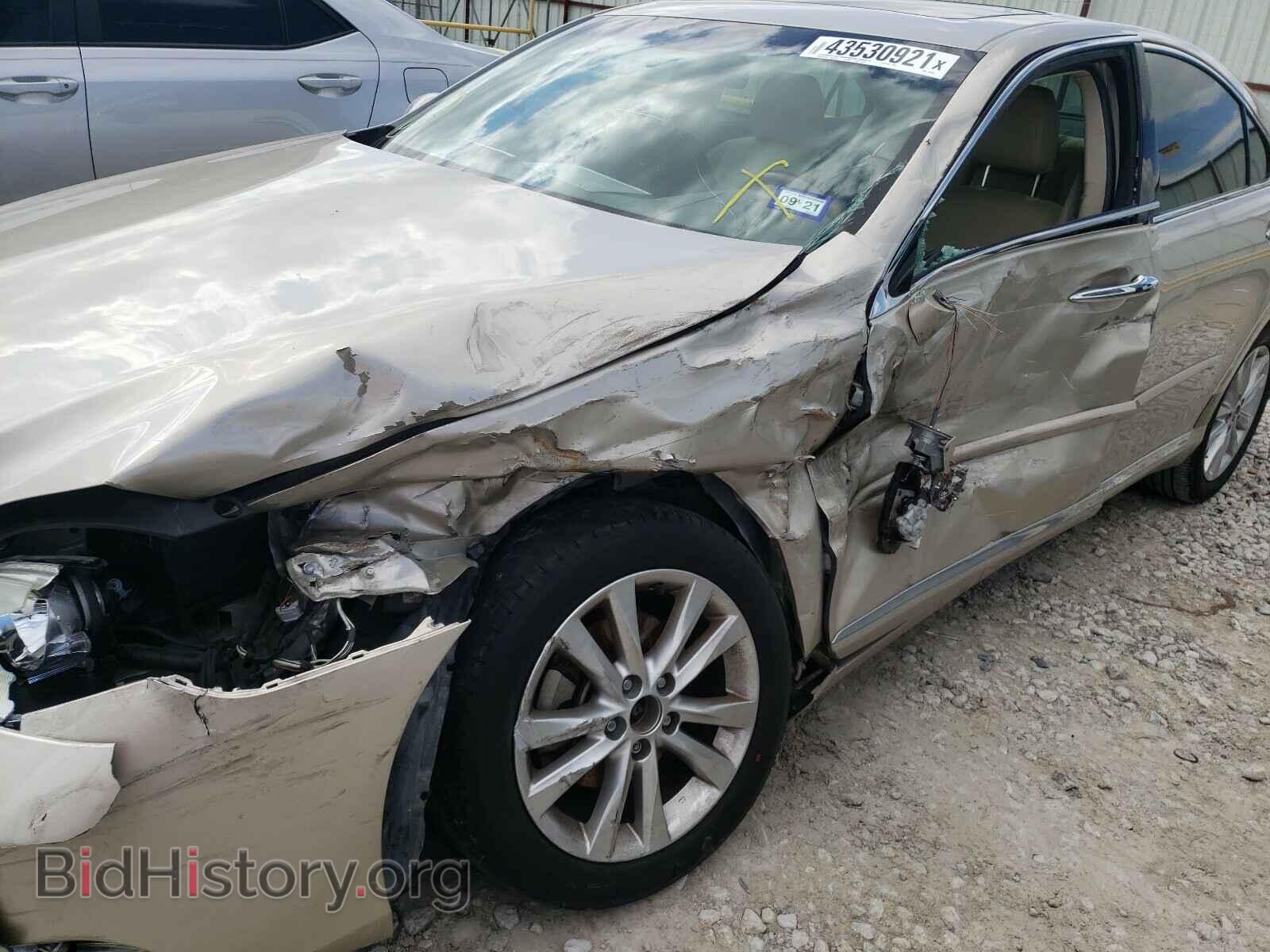 2010 LEXUS ES350 - VIN: JTHBK1EG1A2408302 - Фото 10