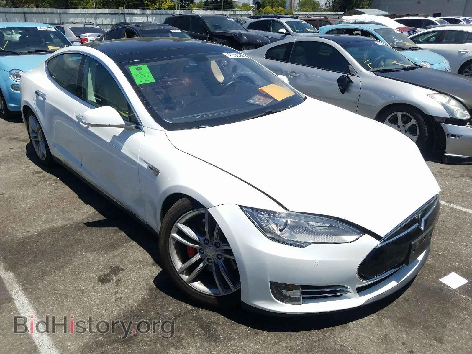 Photo 5YJSA1H16EFP35700 - TESLA MODEL S 2014