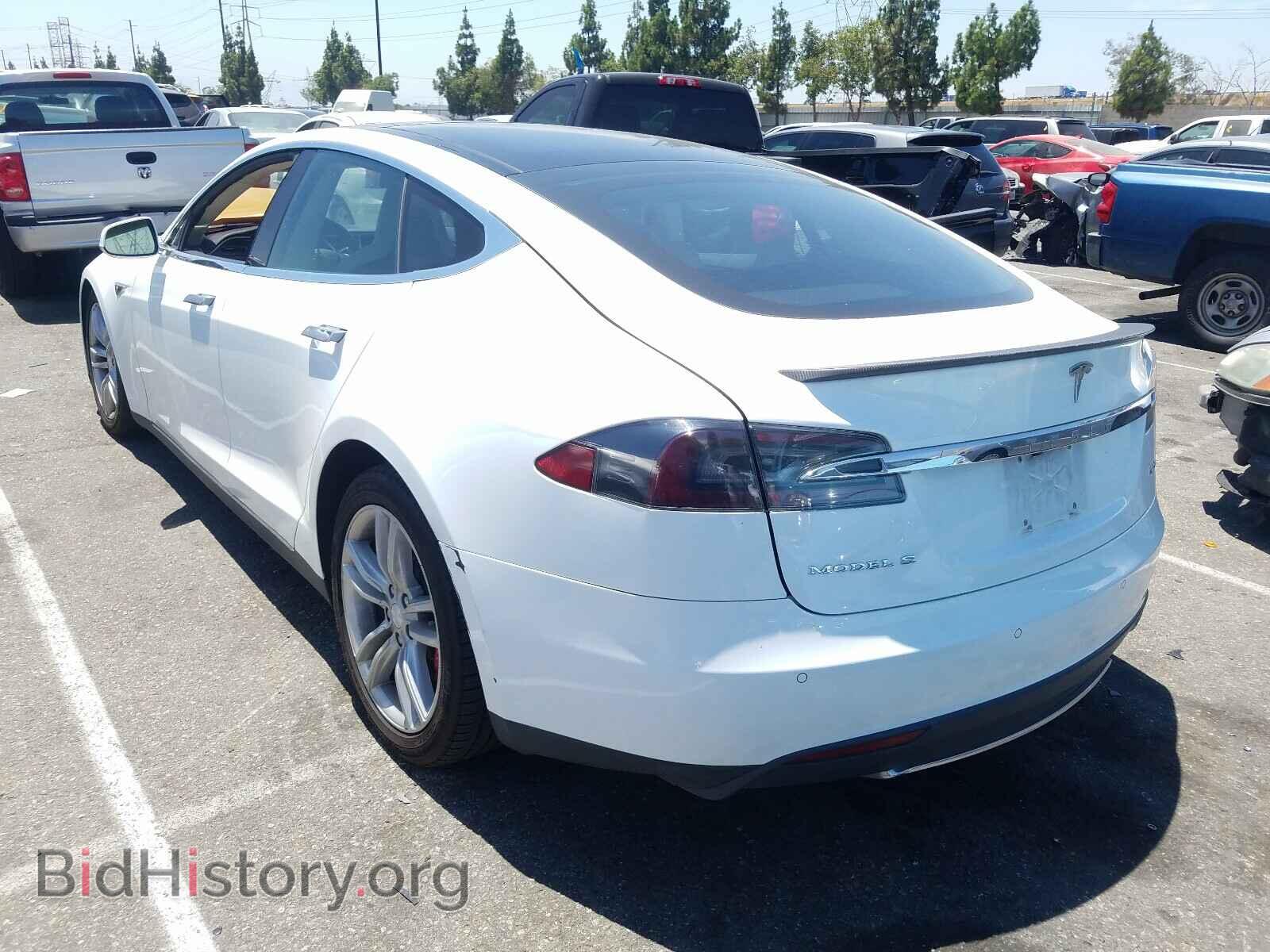 2014 TESLA MODEL S - VIN: 5YJSA1H16EFP35700 - Фото 3