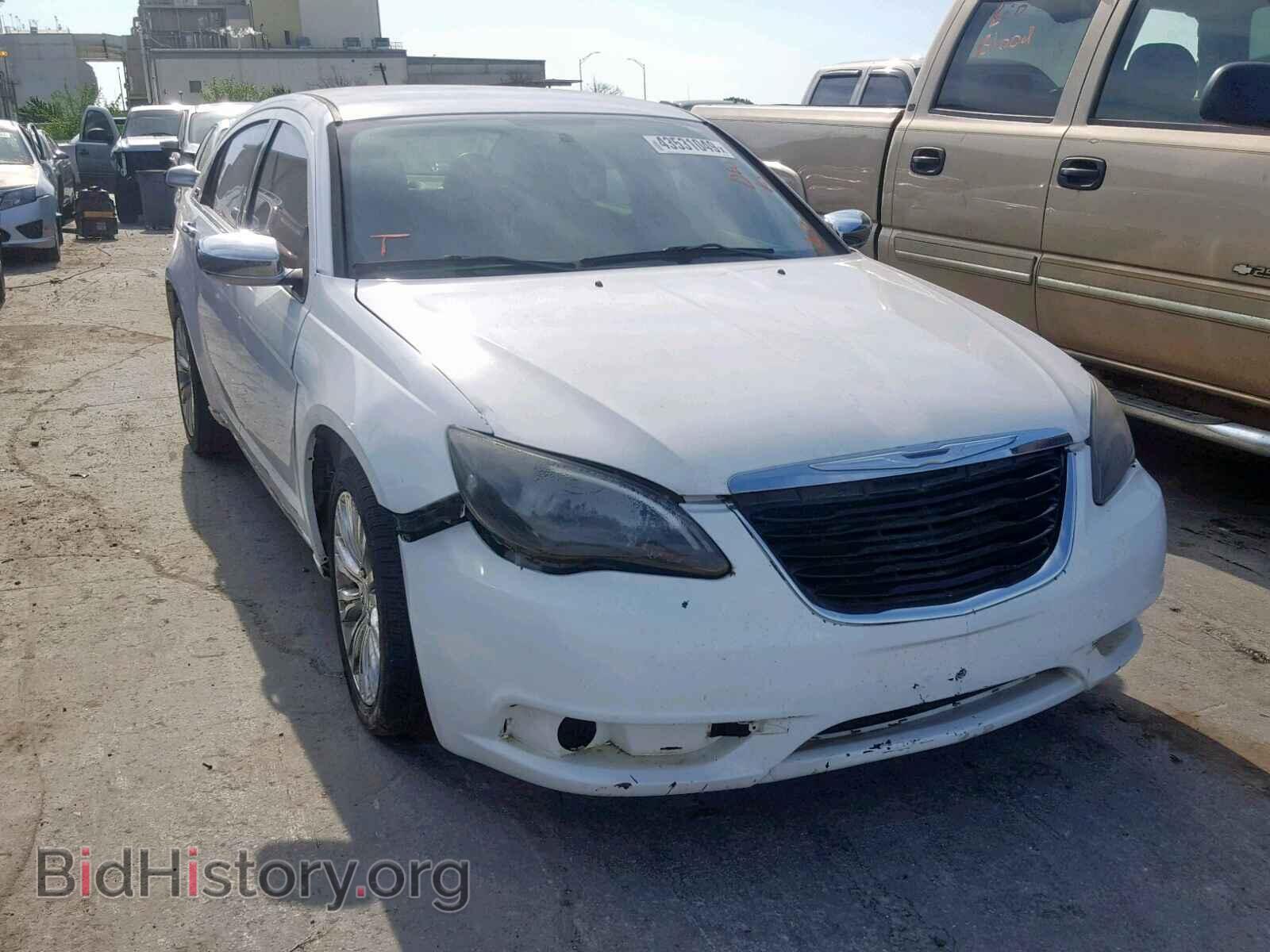 Фотография 1C3CCBCB0CN263243 - CHRYSLER 200 2012