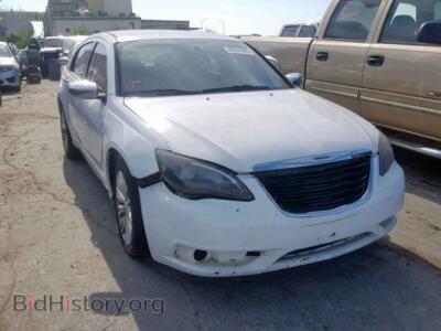 2012 Chrysler 200 200 Limite, белый — VIN 1C3CCBCB0CN263243, Copart