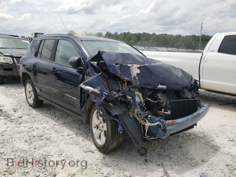 2012 Jeep COMPASS Compass SP (VIN 1C4NJCBA6CD687346) — фото 1 из 10, Copart, повреждение: передняя часть