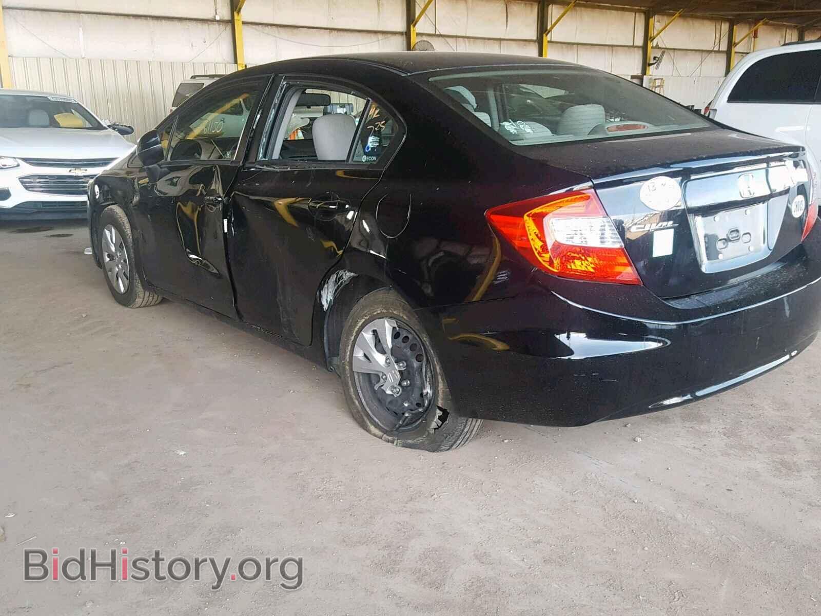 2012 HONDA CIVIC LX - VIN: 19XFB2F50CE384585 - Фото 3