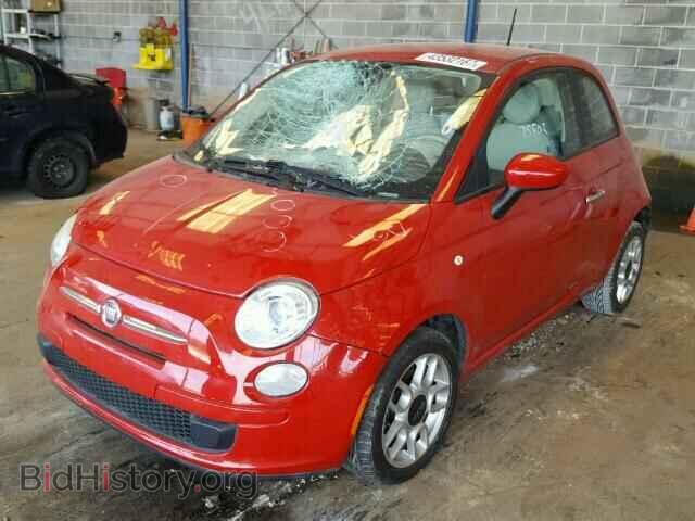 2012 FIAT 500 - VIN: 3C3CFFAR5CT131254 - Фото 2