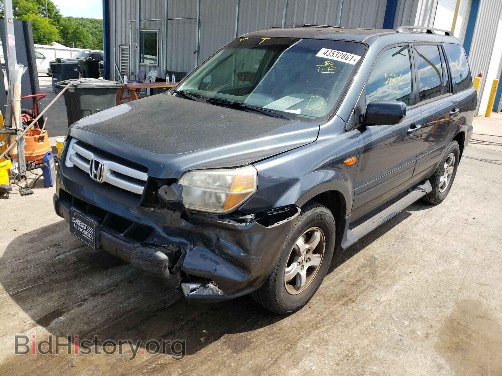 2006 HONDA PILOT - VIN: 5FNYF28746B051655 - Фото 2