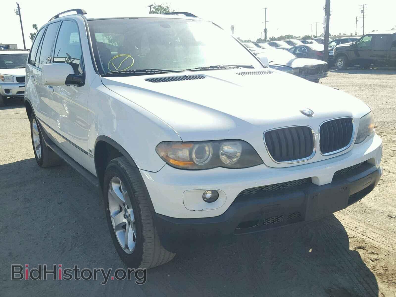 Photo 5UXFA13556LY36588 - BMW X5 2006