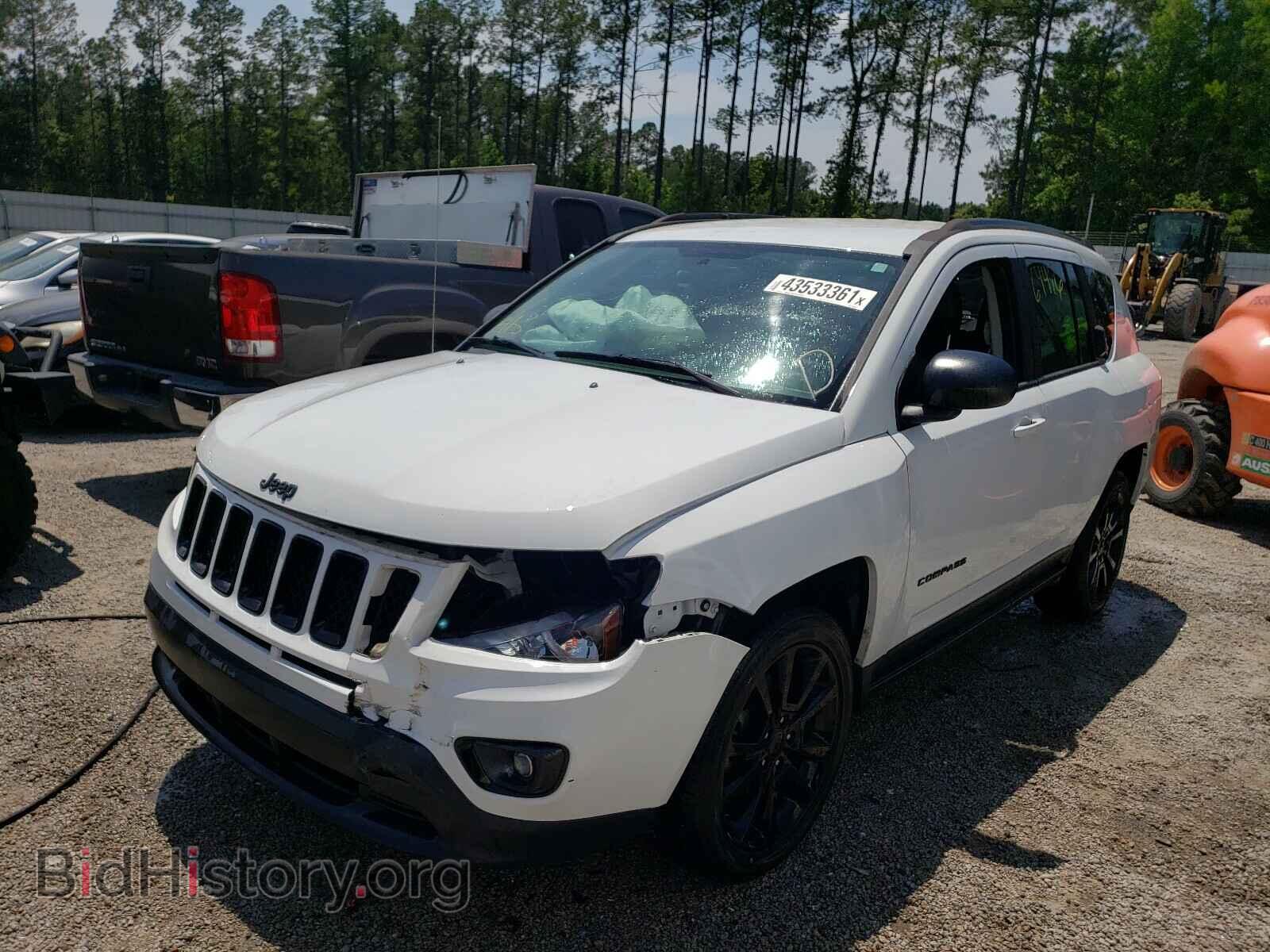 2014 JEEP COMPASS - VIN: 1C4NJCBA4ED848828 - Фото 2