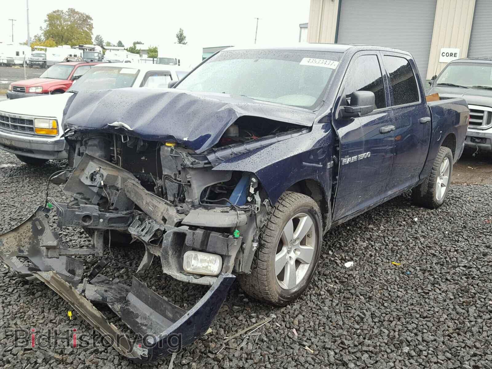 2012 DODGE RAM 1500 - VIN: 1C6RD7KT8CS342923 - Фото 2