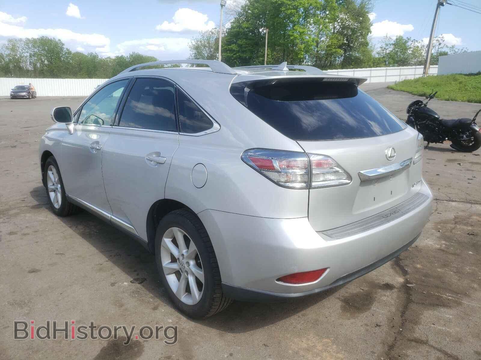 2011 LEXUS RX350 - VIN: 2T2BK1BA4BC101464 - Фото 3