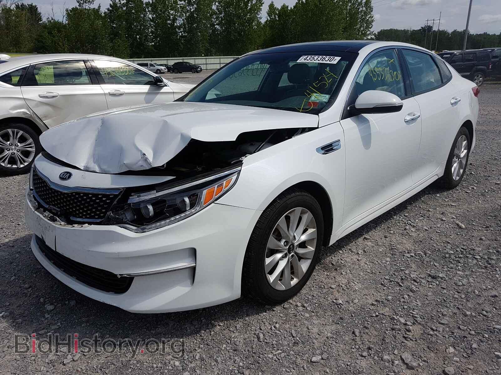 2016 KIA OPTIMA - VIN: 5XXGU4L31GG099596 - Фото 2