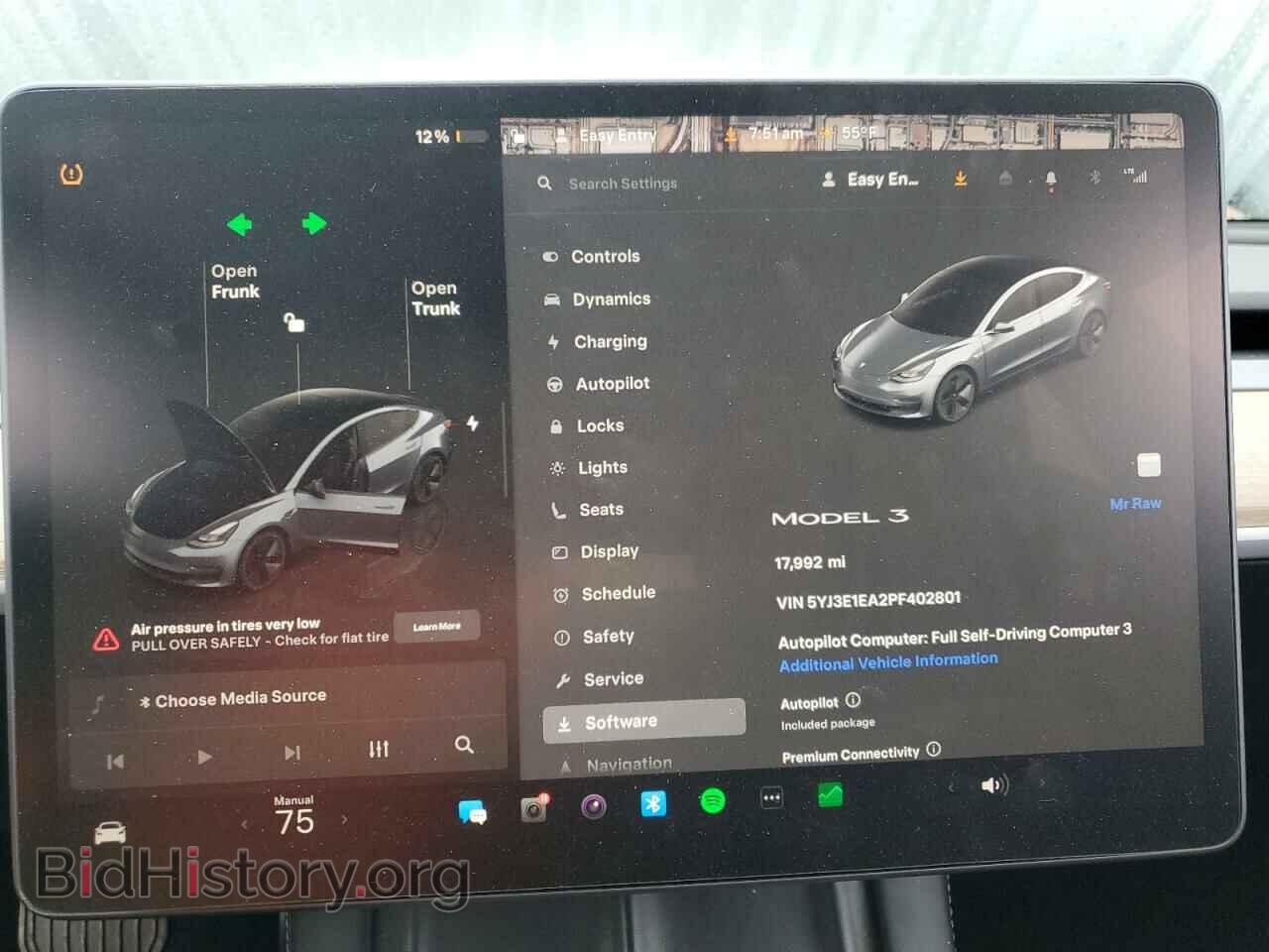 2023 TESLA MODEL 3 - VIN: 5YJ3E1EA2PF402801 - Photo 9