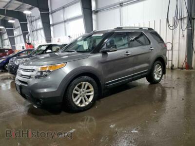 2012 Ford EXPLORER XLT, gray — VIN 1FMHK8D83CGA20729, Copart