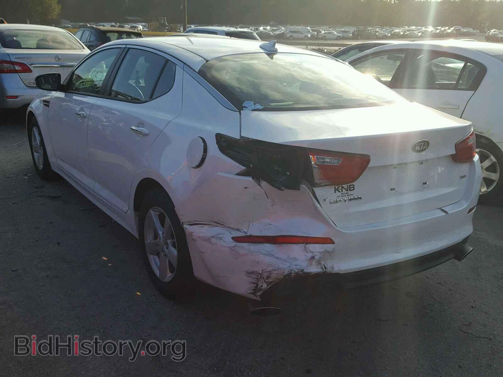 2015 KIA OPTIMA - VIN: KNAGM4A78F5627074 - Photo 3