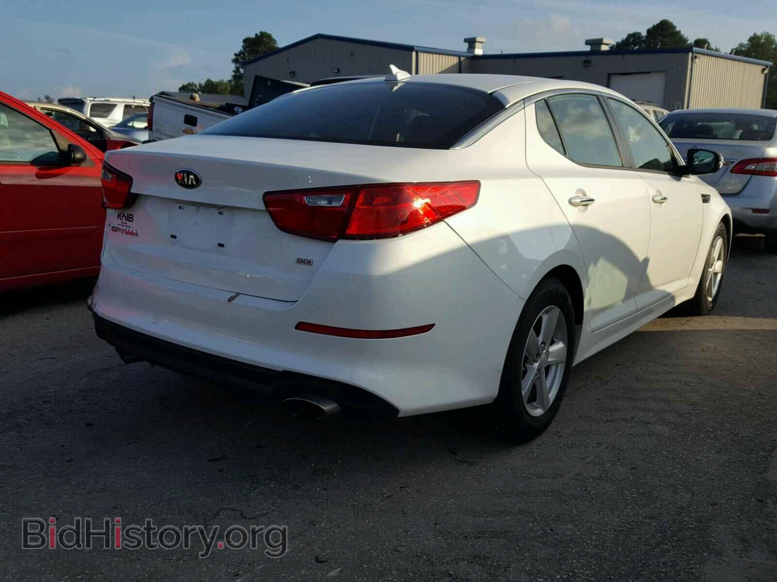 2015 KIA OPTIMA - VIN: KNAGM4A78F5627074 - Photo 4