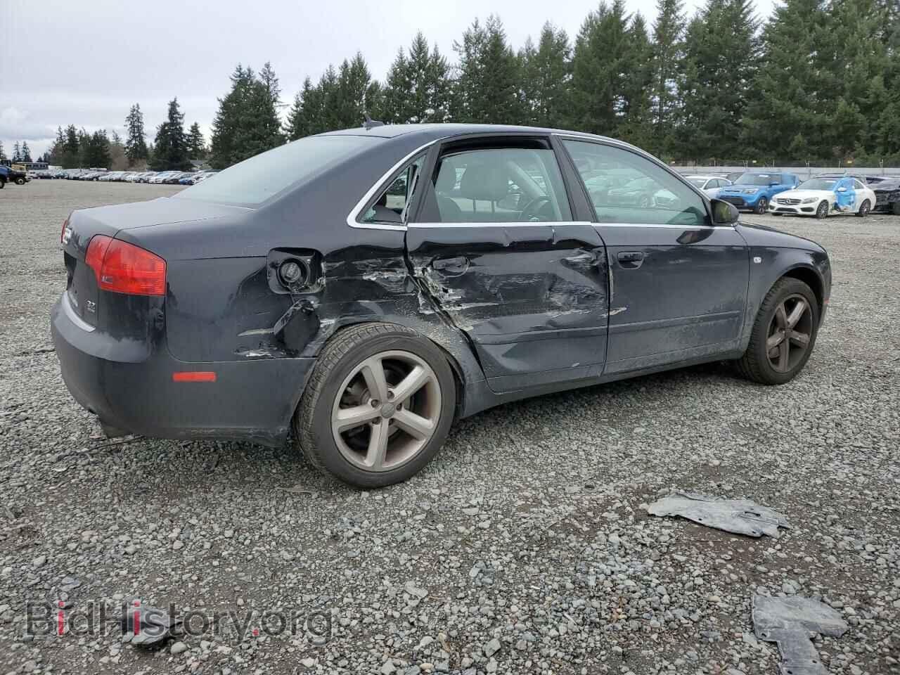 2007 AUDI A4 - VIN: WAUDH78E67A209652 - Фото 3