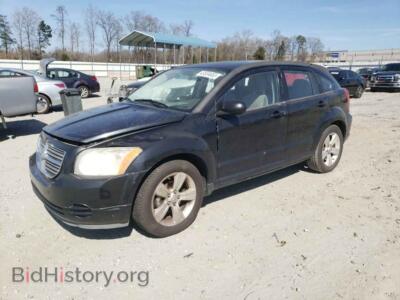 2010 Dodge CALIBER Caliber SX, черный — VIN 1B3CB4HA1AD662922, Copart