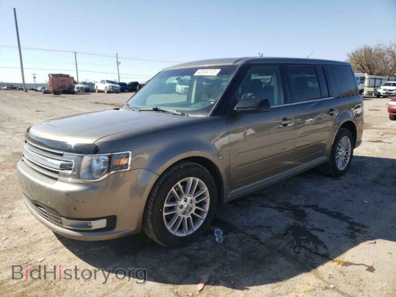 2013 Ford FLEX Flex SEL (VIN 2FMGK5C86DBD02111) — фото 1 из 13, Copart, повреждение: бок