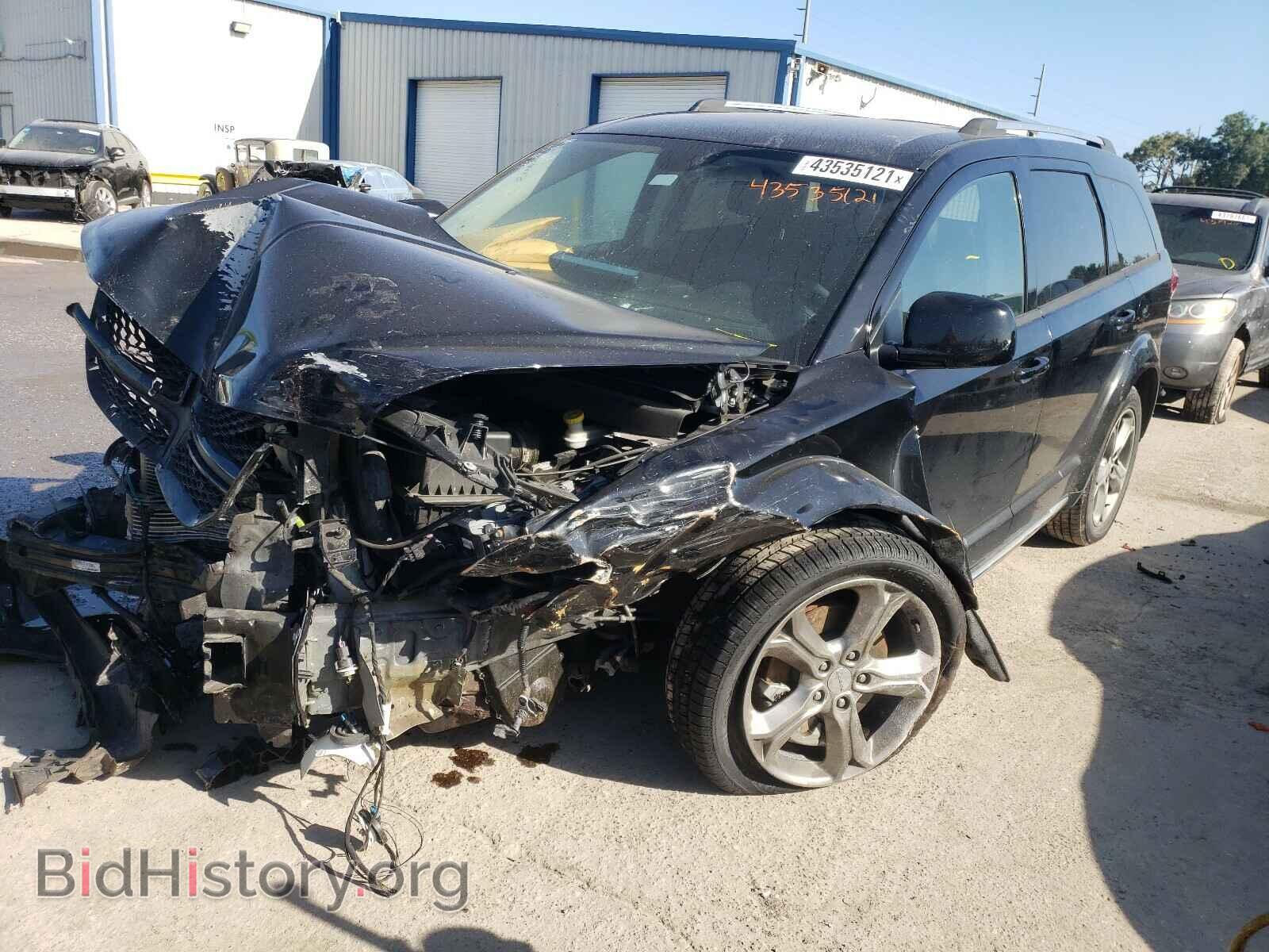 2017 DODGE JOURNEY - VIN: 3C4PDCGGXHT572540 - Фото 2