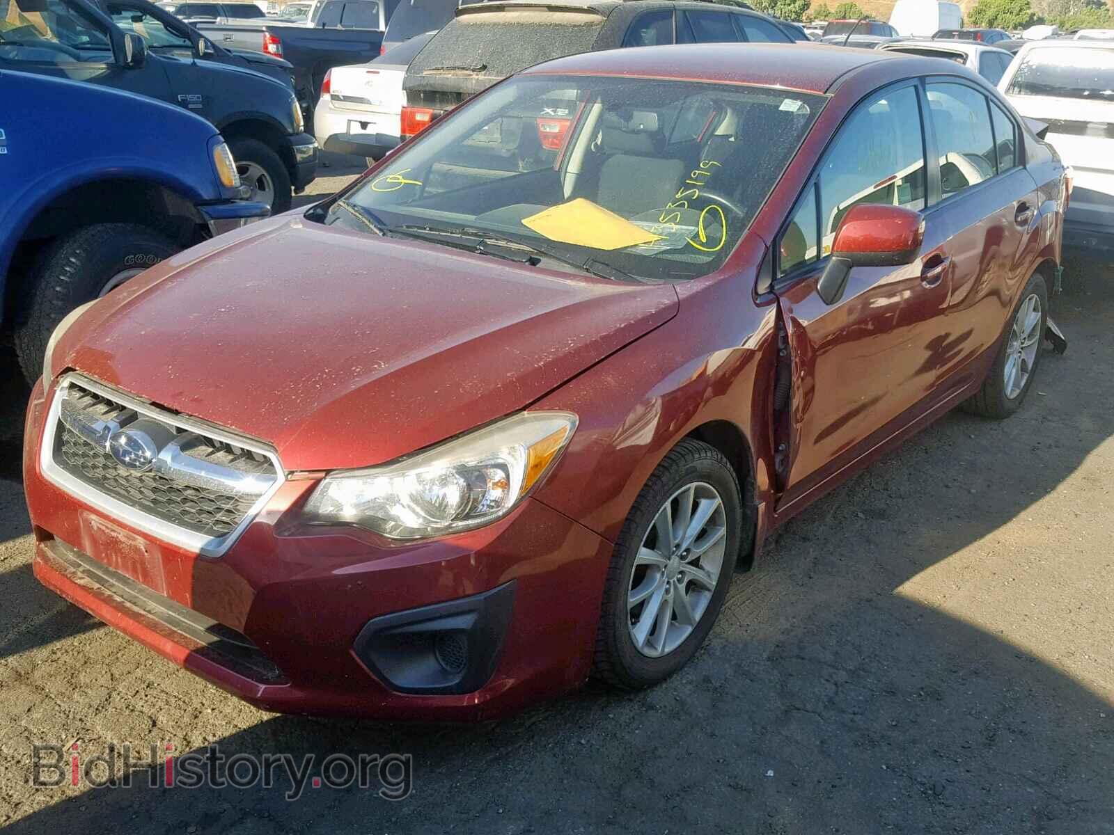 2012 SUBARU IMPREZA - VIN: JF1GJAC64CH028638 - Фото 2