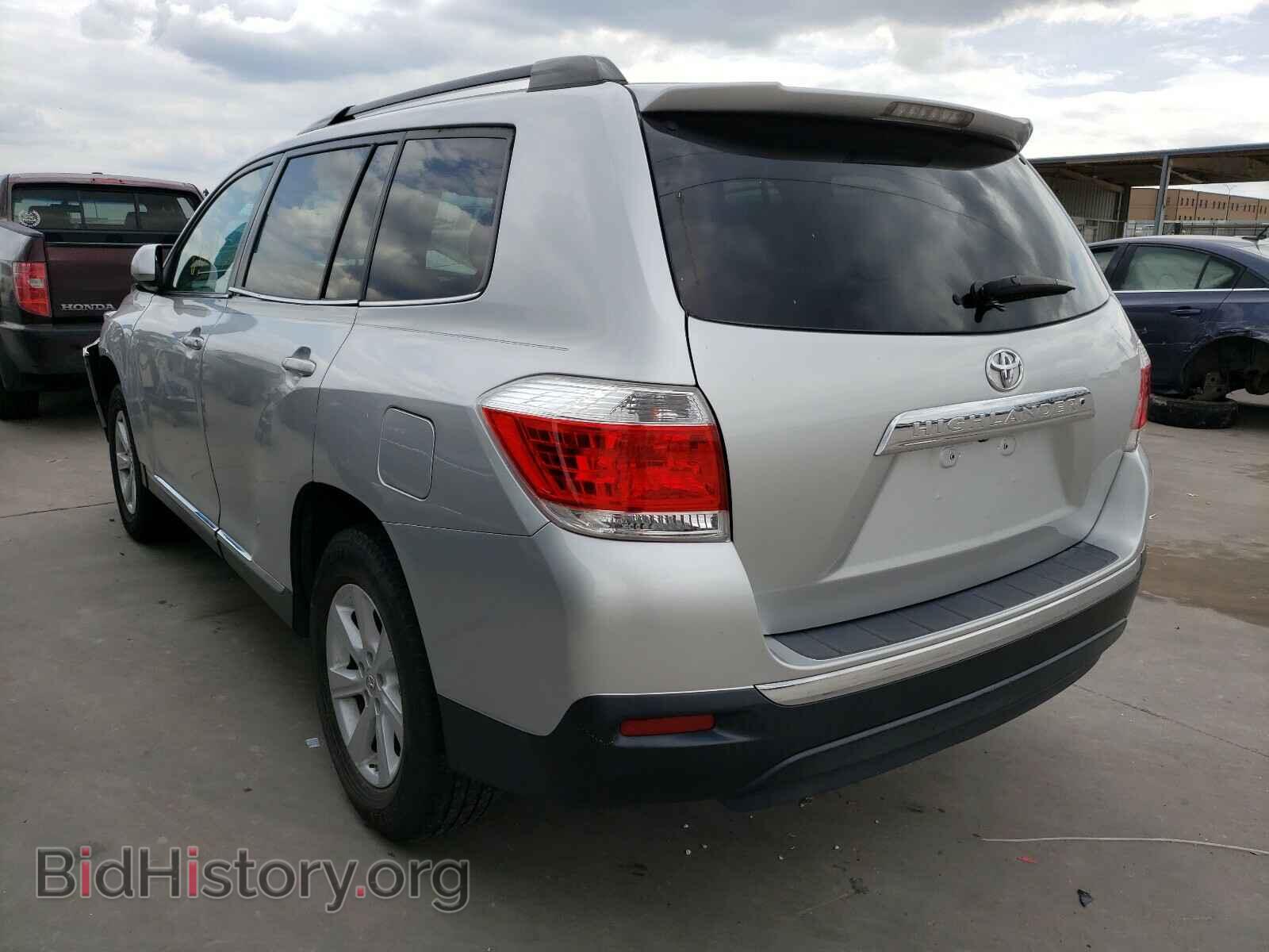 2013 TOYOTA HIGHLANDER - VIN: 5TDZK3EH8DS116731 - Фото 3