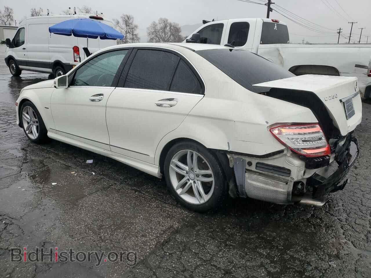 2012 MERCEDES-BENZ C-CLASS - VIN: WDDGF4HB7CA619578 - Фото 2