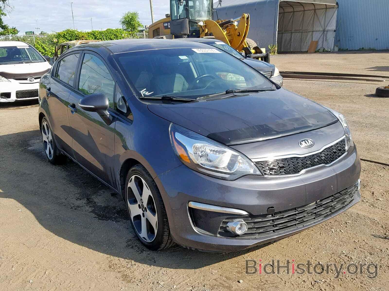 Photo KNADN4A39G6547727 - KIA RIO EX 2016