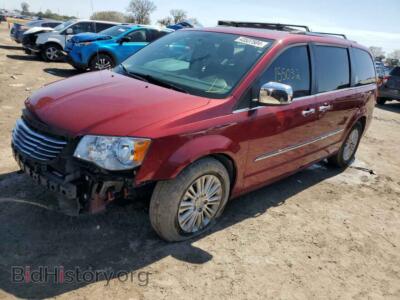 2015 Chrysler MINIVAN Limited, красный — VIN 2C4RC1JG2FR726778, Copart