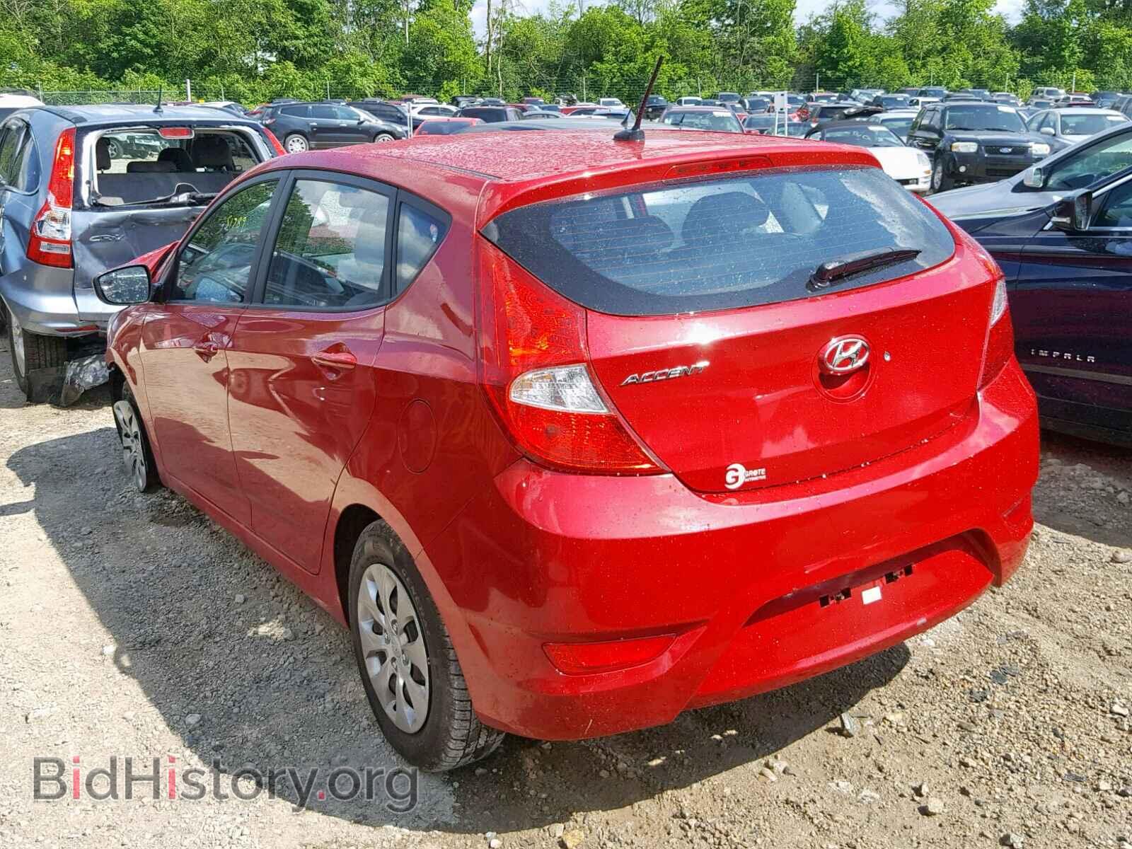 2016 HYUNDAI ACCENT - VIN: KMHCT5AE7GU258025 - Фото 3