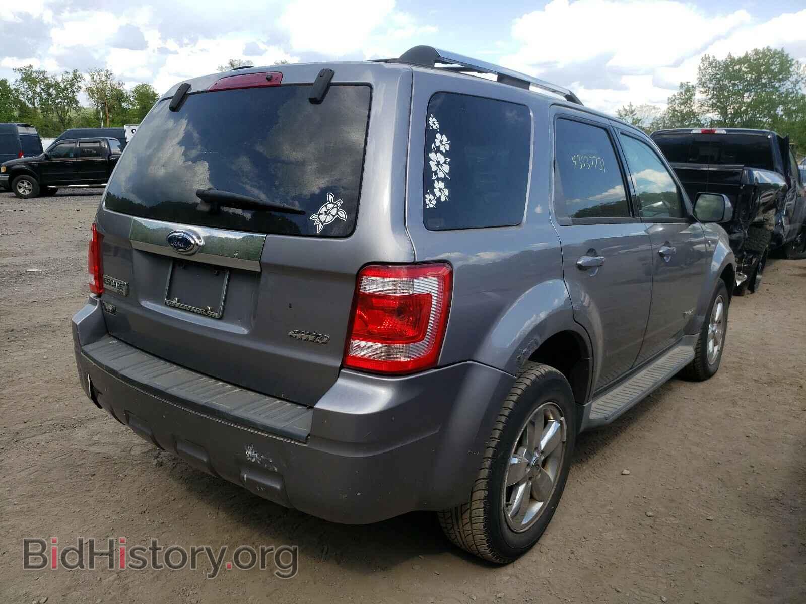 2008 FORD ESCAPE - VIN: 1FMCU94178KE48949 - Фото 4