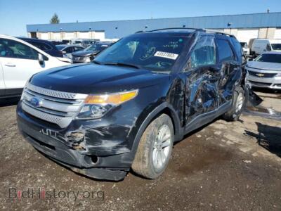 2012 Ford EXPLORER Explorer X, black — VIN 1FMHK7D87CGA92883, Copart