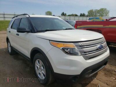 2012 Ford EXPLORER, white — VIN 1FMHK7B82CGA37227, Copart
