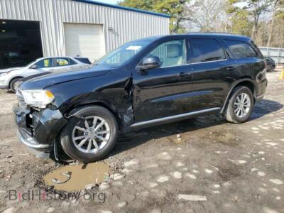 2018 Dodge DURANGO SXT, black — VIN 1C4RDJAG4JC194044, Copart