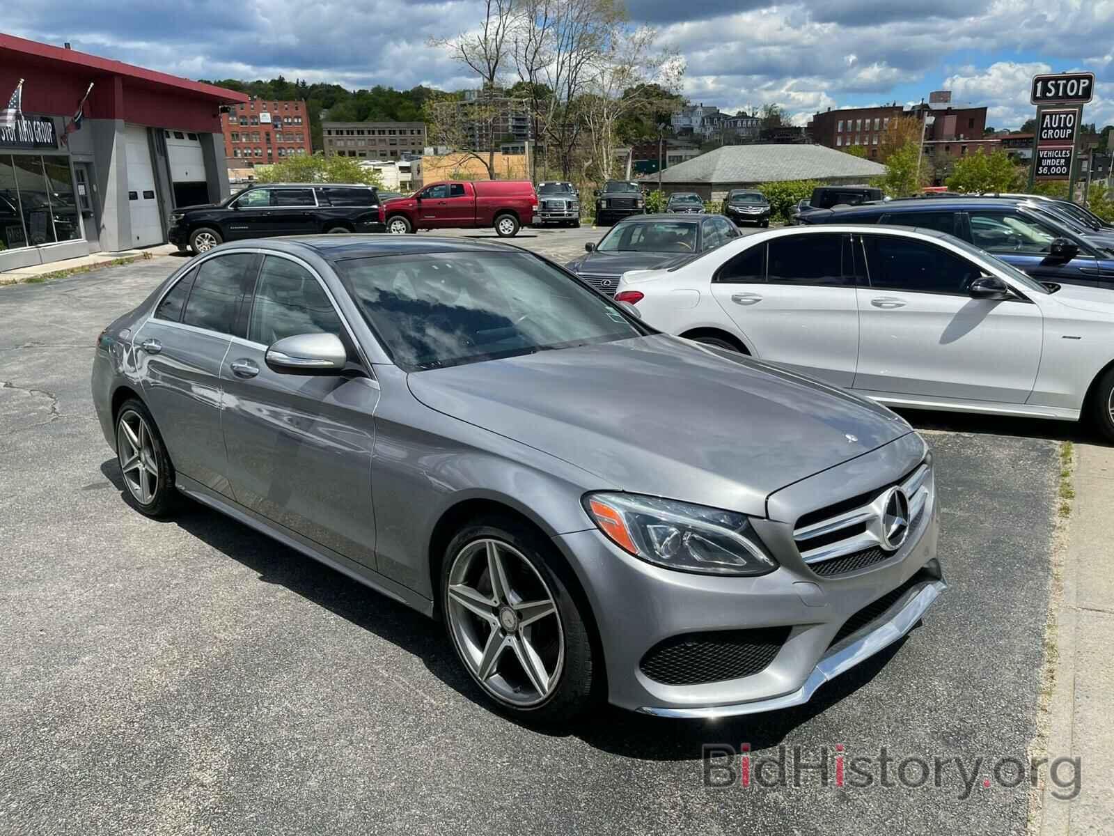 Photo 55SWF6GB3FU027821 - MERCEDES-BENZ C CLASS 2015