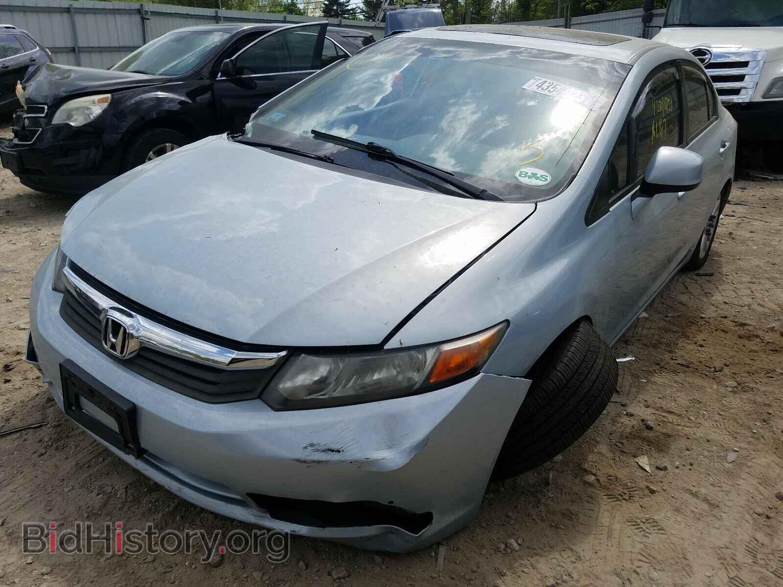 2012 HONDA CIVIC - VIN: 2HGFB2F92CH516240 - Фото 2
