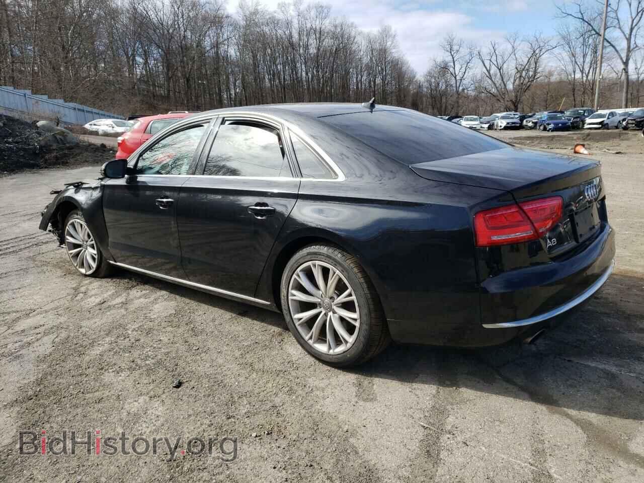 2013 AUDI A8 - VIN: WAUAGAFD6DN016709 - Фото 2
