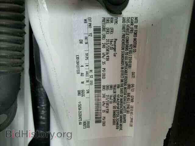 2013 FORD FOCUS - VIN: 1FADP3F27DL324659 - Фото 10