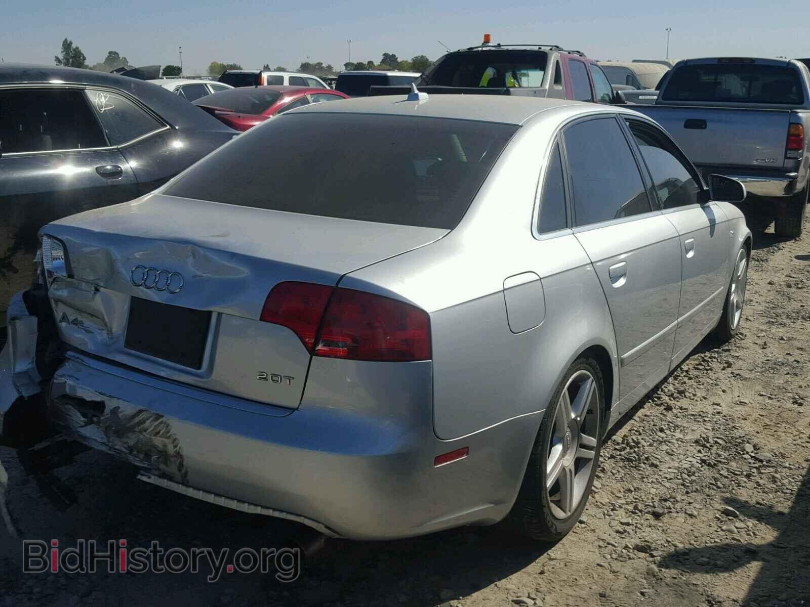 2007 AUDI A4 - VIN: WAUAF78E27A129242 - Photo 4